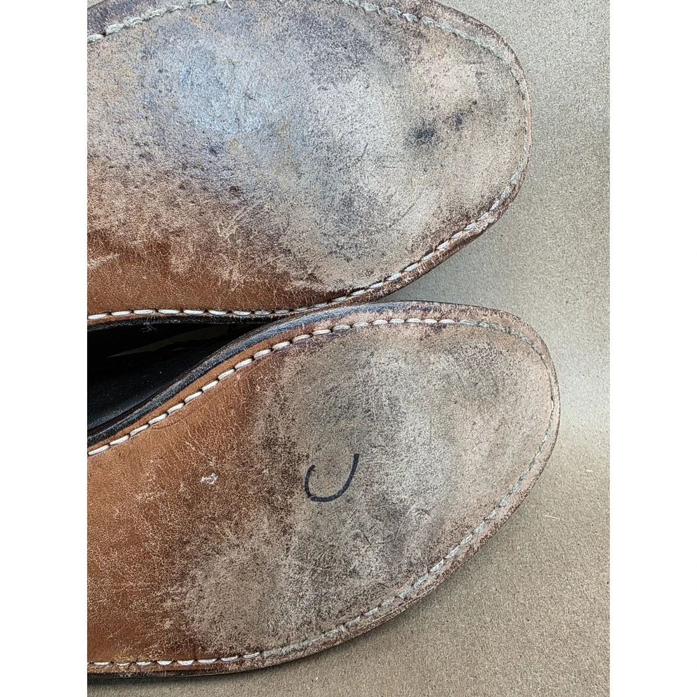 Allen Edmonds Sz 8.5 D Woodstock Mens Loafers Black Brown Shoes